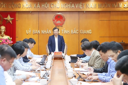 Bắc Giang: Đẩy nhanh tiến độ thực hiện nhiệm vụ phát triển kinh tế - xã hội 