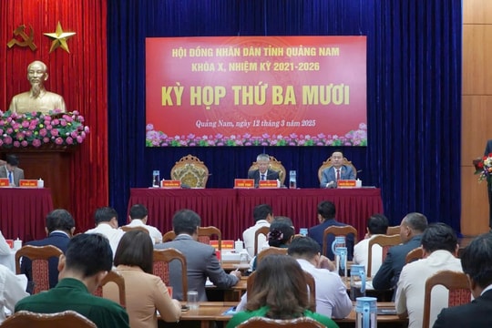 Quảng Nam: HĐND tỉnh thông qua 19 nghị quyết quan trọng tại Kỳ họp thứ 30