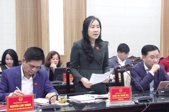 Đoàn khảo sát của Ủy ban Kinh tế và Tài chính làm việc với UBND tỉnh Hải Dương