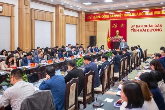 Đoàn giám sát của Ủy ban Thường vụ Quốc hội làm việc với UBND tỉnh Hải Dương