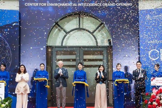 Trường đại học đầu tiên tại Việt Nam ra mắt Trung tâm Trí tuệ Môi trường