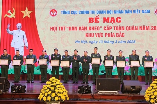 Bế mạc Hội thi “Dân vận khéo” cấp toàn quân khu vực phía Bắc