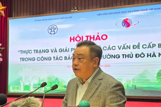 Hà Nội tìm giải pháp xử lý các vấn đề cấp bách trong bảo vệ môi trường
