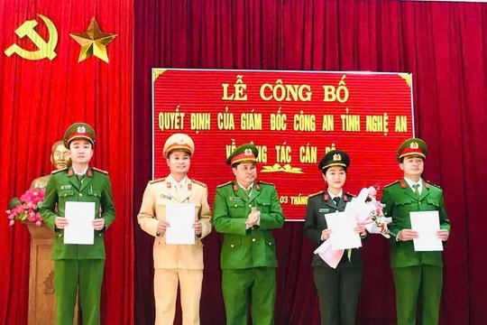 Công an xã Diễn Thọ nhanh chóng đáp ứng yêu cầu nhiệm vụ mới