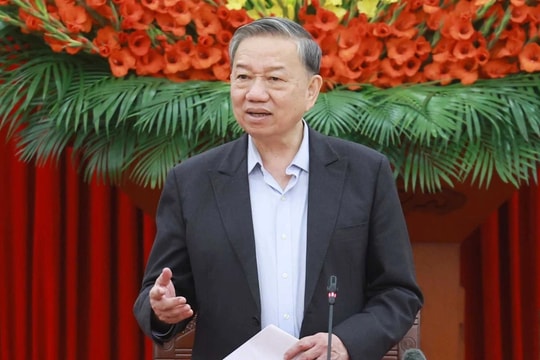 Tổng Bí thư Tô Lâm chủ trì cuộc họp Tiểu ban Văn kiện Đại hội XIV của Đảng