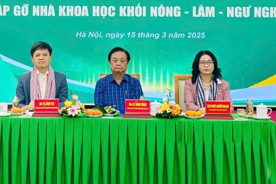 Phó Chủ tịch Quốc hội Lê Minh Hoan gặp gỡ nhà khoa học khối nông - lâm - ngư nghiệp