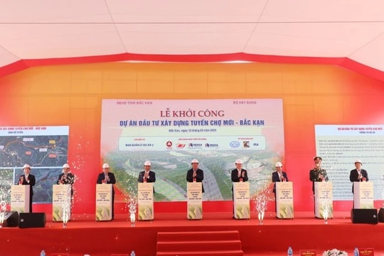 Khởi công Dự án đầu tư xây dựng tuyến Chợ Mới - Bắc Kạn