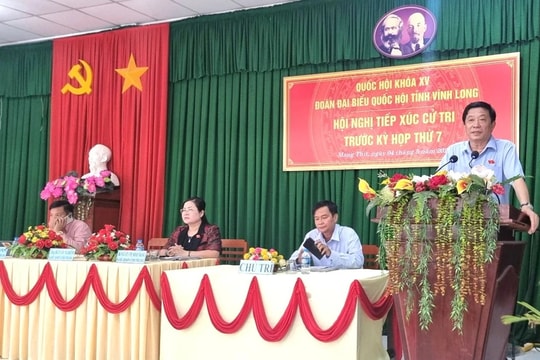 Mở rộng và đa dạng hình thức tiếp xúc cử tri