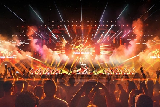 Đại nhạc hội "Huế - Mega Booming" kết nối âm nhạc truyền thống và hiện đại