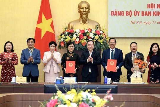 Hội nghị lần thứ nhất Đảng bộ Ủy ban Kinh tế và Tài chính nhiệm kỳ 2020 - 2025