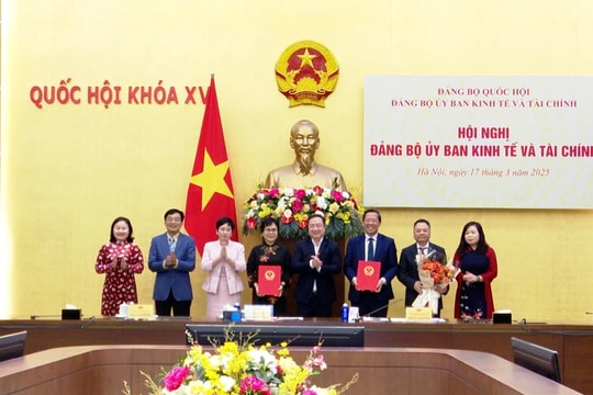 Hội nghị lần thứ nhất Đảng bộ Ủy ban Kinh tế và Tài chính nhiệm kỳ 2020 - 2025