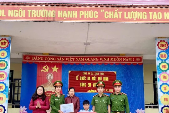 Quảng Bình: Nam sinh mồ côi được Công an xã hỗ trợ trong 5 năm 