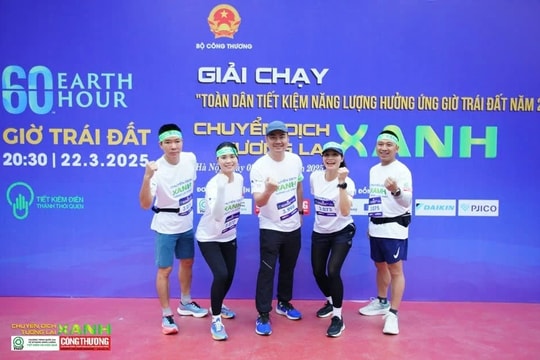 Hưởng ứng phong trào tiết kiệm năng lượng hưởng ứng Giờ Trái đất 