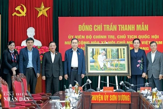 Chủ tịch Quốc hội Trần Thanh Mẫn: Tuyên Quang dồn sức thực hiện các Nghị quyết của Trung ương, Quốc hội, Chính phủ