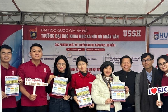 Đại học Quốc gia Hà Nội tuyển hơn 20.000 chỉ tiêu năm 2025