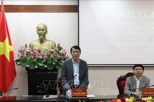 Thông qua Dự thảo Báo cáo kết quả kiểm tra đối với Ban Thường vụ Tỉnh ủy Hà Nam