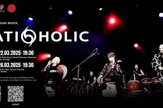Hòa nhạc rock trống Taiko cùng ban nhạc Nhật Bản Bati-Holic