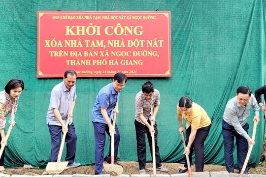 Hà Giang quyết tâm hoàn thành xóa nhà tạm, dột nát