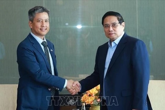 Thủ tướng Phạm Minh Chính làm việc với các nhà đầu tư nước ngoài lớn tại Bà Rịa - Vũng Tàu