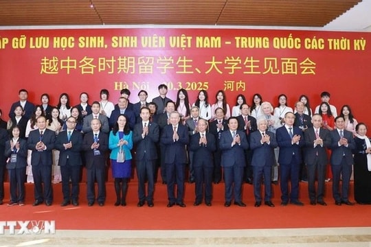 Tổng Bí thư Tô Lâm dự Gặp gỡ lưu học sinh, sinh viên Việt Nam – Trung Quốc các thời kỳ