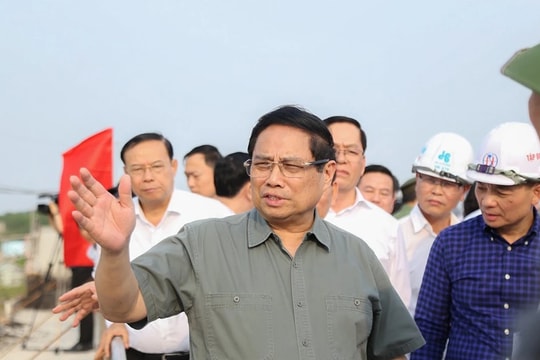 Thủ tướng Phạm Minh Chính kiểm tra dự án cao tốc Biên Hoà – Vũng Tàu, sân bay Long Thành