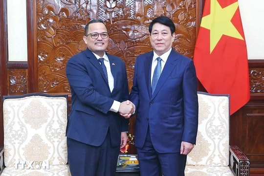 Chủ tịch nước Lương Cường tiếp Đại sứ Cộng hòa Dominicana đến chào từ biệt