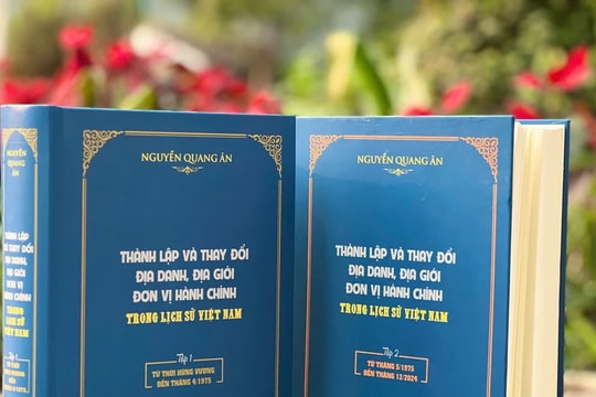 Xuất bản bộ sách về địa danh, địa giới trong lịch sử Việt Nam