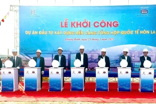Quảng Bình: Khởi công Bến cảng tổng hợp Quốc tế Hòn La 