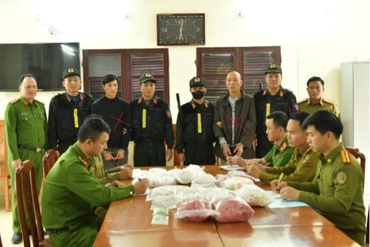 Công an Quảng Bình và Khăm Muộn (Lào) triệt phá đường dây ma túy xuyên biên giới, thu giữ 25kg ma túy