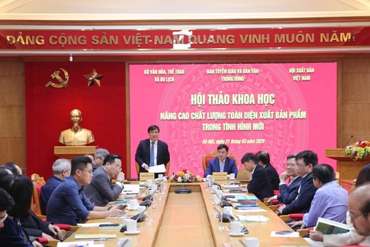 Nâng cao chất lượng xuất bản phẩm trong tình hình mới