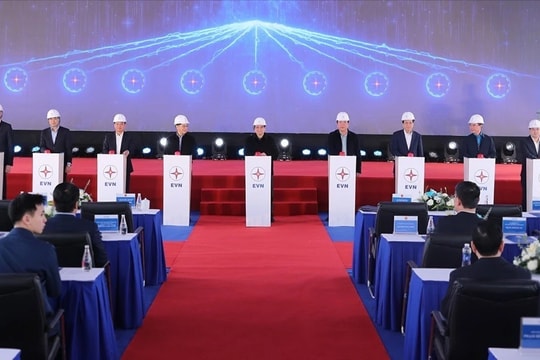 Lễ khởi công và phát động phong trào thi đua xây dựng Dự án Đường dây 500kV Lào Cai - Vĩnh Yên