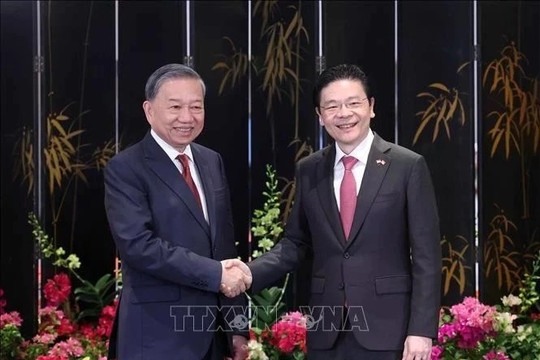 Vietnam-Singapore relations poised for new heights