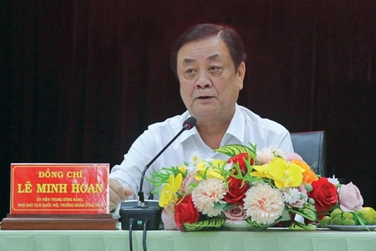 Phó Chủ tịch Quốc hội Lê Minh Hoan làm việc với Ban quản lý Khu công nghệ cao TP. Hồ Chí Minh