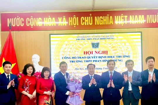 Hà Nội: Bổ nhiệm hàng loạt hiệu trưởng nhiều trường THPT công lập 