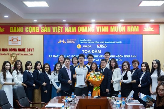 Trường ĐH Công nghệ Giao thông Vận tải ra mắt Câu lạc bộ học thuật sinh viên ngành ngôn ngữ Anh 