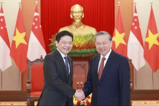 Làm sâu sắc hơn nữa quan hệ giữa hai đảng cầm quyền ở Việt Nam và Singapore