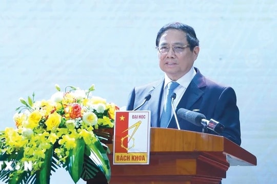 Thủ tướng Phạm Minh Chính dự Lễ phát động phong trào và ra mắt nền tảng “Bình dân học vụ số”