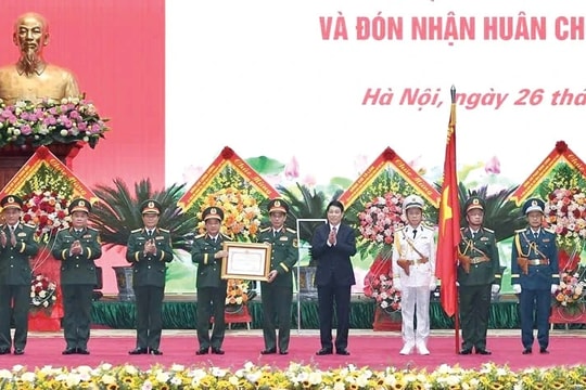 Chủ tịch nước Lương Cường dự Lễ kỷ niệm 90 năm Ngày truyền thống Dân quân tự vệ Việt Nam