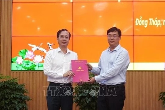 Chuẩn y ông Trần Trí Quang giữ chức Phó Bí thư Tỉnh ủy Đồng Tháp