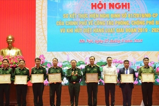 Tăng cường phòng, chống phổ biến vũ khí hủy diệt hàng loạt