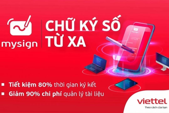 Miễn phí tạo mới tài khoản chữ ký số MySign Viettel cho người dân trên ứng dụng VNeID