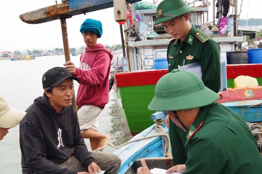 Bộ đội Biên phòng Bình Thuận ra quân chống khai thác IUU