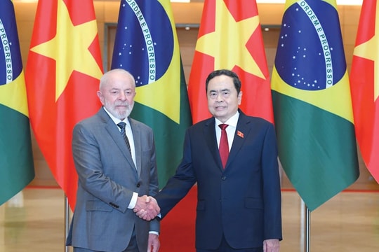 Chủ tịch Quốc hội Trần Thanh Mẫn: Cụ thể hóa quan hệ Đối tác chiến lược Việt Nam - Brazil, đáp ứng nhu cầu phát triển và lợi ích của nhân dân