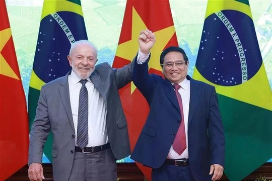 Prime Minister welcomes visiting Brazilian President
