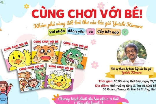 Gặp gỡ tác giả sách thiếu nhi nổi tiếng Nhật Bản Yuichi Kimura