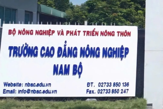 Trường Cao đẳng Nông nghiệp Nam Bộ cho thuê tài sản công, cấp bù học phí không đúng quy định