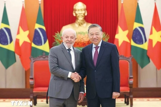 Tổng Bí thư Tô Lâm: Tạo thuận lợi cho thương mại song phương Việt Nam - Brazil