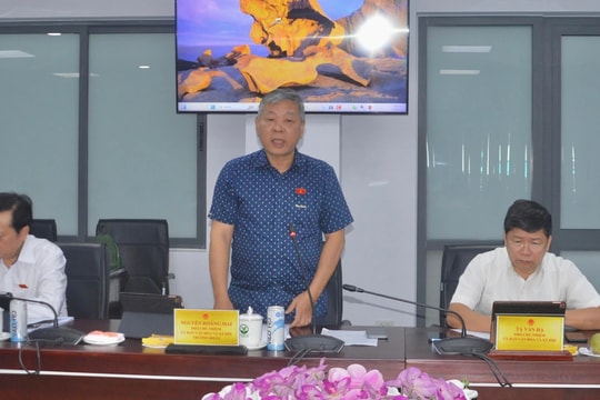 Đoàn giám sát của Ủy ban Văn hóa và Xã hội làm việc với UBND tỉnh Vĩnh Long