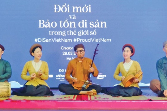 Tăng sức hút di sản trên nền tảng số