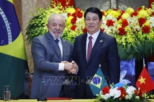 Tuyên bố chung Việt Nam - Brazil nhân chuyến thăm cấp Nhà nước đến Việt Nam của Tổng thống Brazil